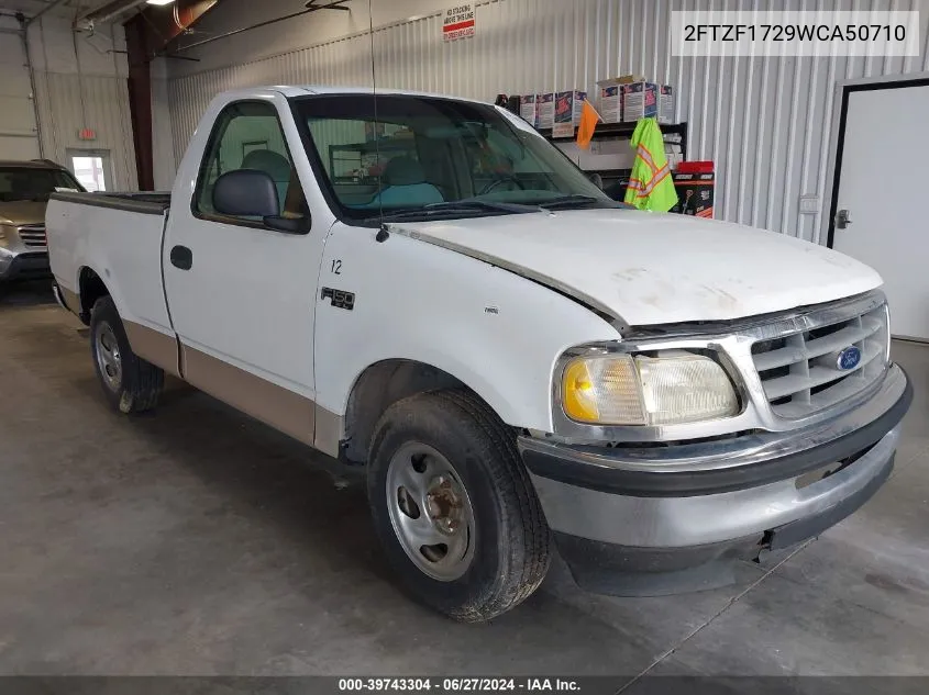 1998 Ford F-150 VIN: 2FTZF1729WCA50710 Lot: 39743304