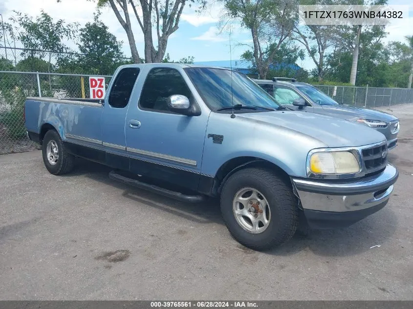 1998 Ford F-150 Lariat/Standard/Xl/Xlt VIN: 1FTZX1763WNB44382 Lot: 39765561