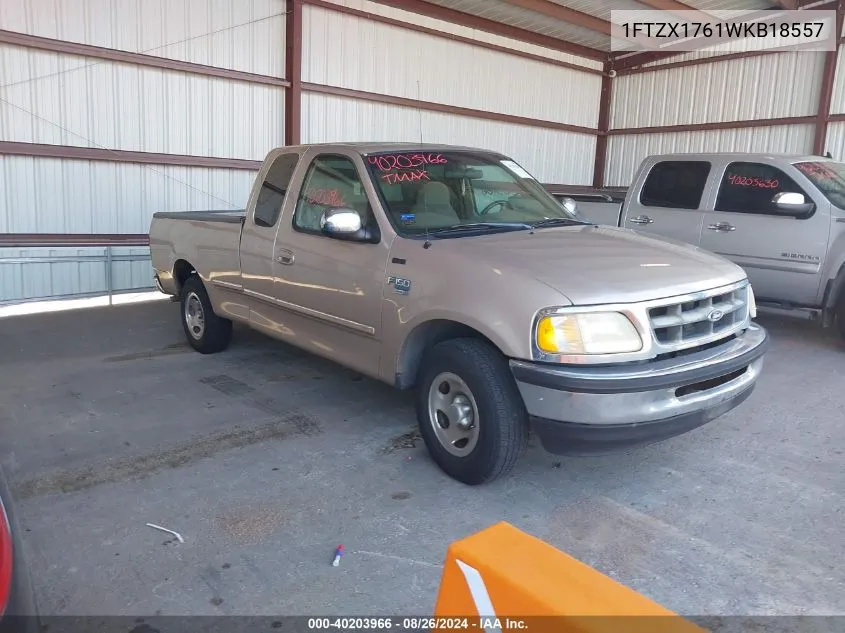 1998 Ford F-150 Lariat/Standard/Xl/Xlt VIN: 1FTZX1761WKB18557 Lot: 40203966