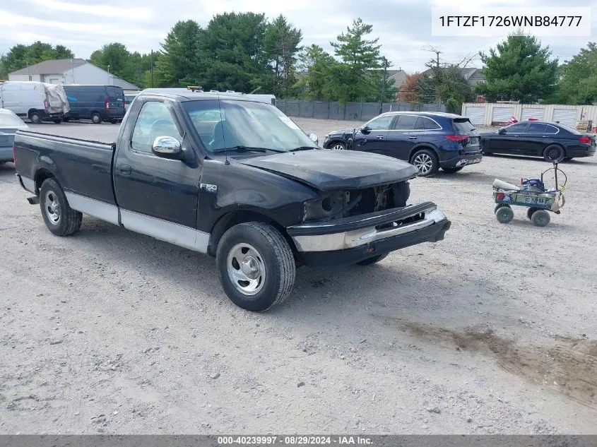 1FTZF1726WNB84777 1998 Ford F-150 Standard/Xl/Xlt