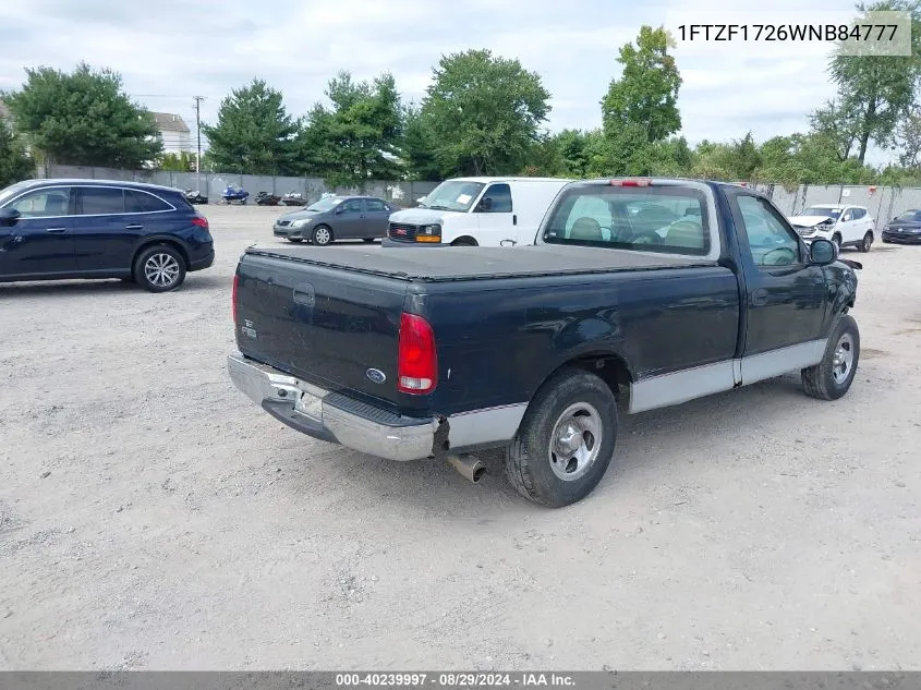 1FTZF1726WNB84777 1998 Ford F-150 Standard/Xl/Xlt