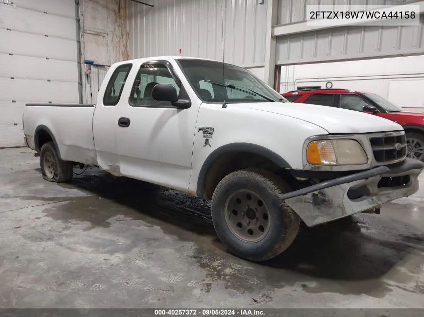 1998 Ford F-150 Lariat/Standard/Xl/Xlt VIN: 2FTZX18W7WCA44158 Lot: 40257372