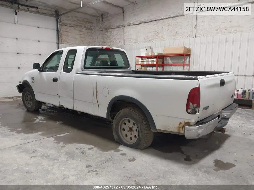 1998 Ford F-150 Lariat/Standard/Xl/Xlt VIN: 2FTZX18W7WCA44158 Lot: 40257372