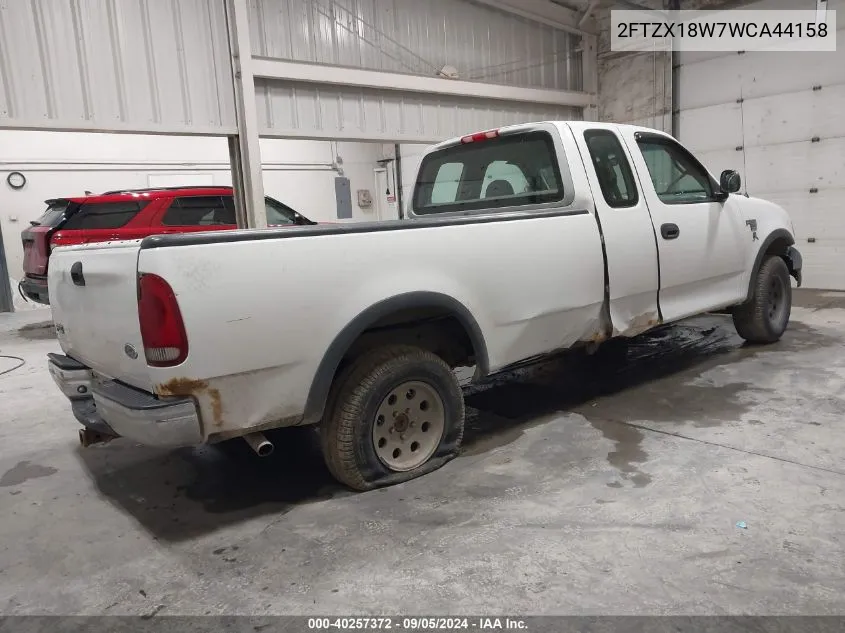 2FTZX18W7WCA44158 1998 Ford F-150 Lariat/Standard/Xl/Xlt