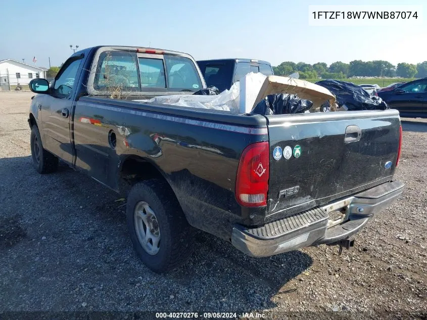 1FTZF18W7WNB87074 1998 Ford F150