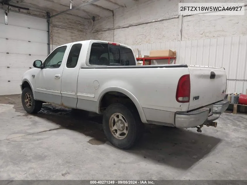 2FTZX18W5WCA46927 1998 Ford F-150 Lariat/Standard/Xl/Xlt