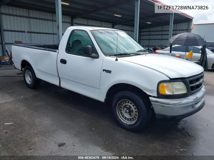 1998 Ford F-150 Standard/Xl/Xlt VIN: 1FTZF1728WNA73826 Lot: 40363476