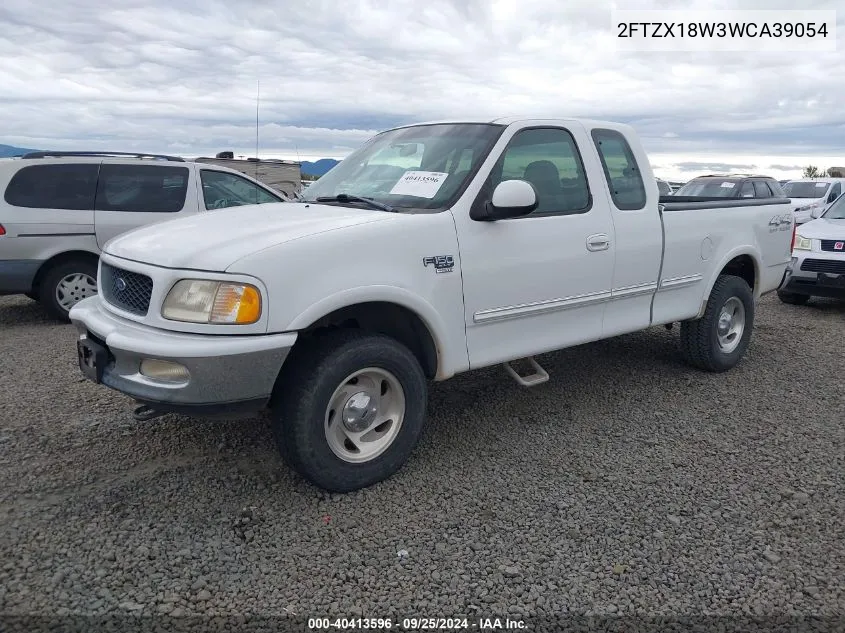 1998 Ford F-150 Lariat/Standard/Xl/Xlt VIN: 2FTZX18W3WCA39054 Lot: 40413596