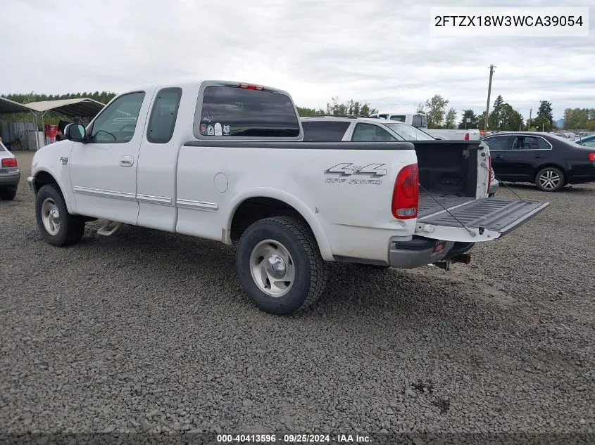 1998 Ford F-150 Lariat/Standard/Xl/Xlt VIN: 2FTZX18W3WCA39054 Lot: 40413596