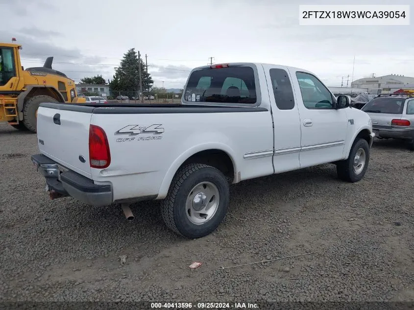 1998 Ford F-150 Lariat/Standard/Xl/Xlt VIN: 2FTZX18W3WCA39054 Lot: 40413596