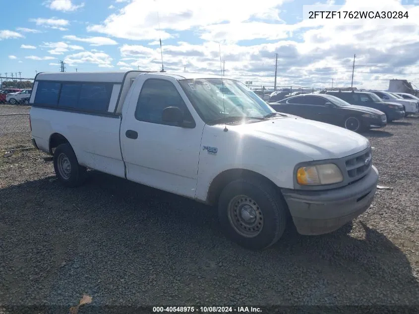 1998 Ford F-150 Lariat/Standard/Xl/Xlt VIN: 2FTZF1762WCA30284 Lot: 40548975