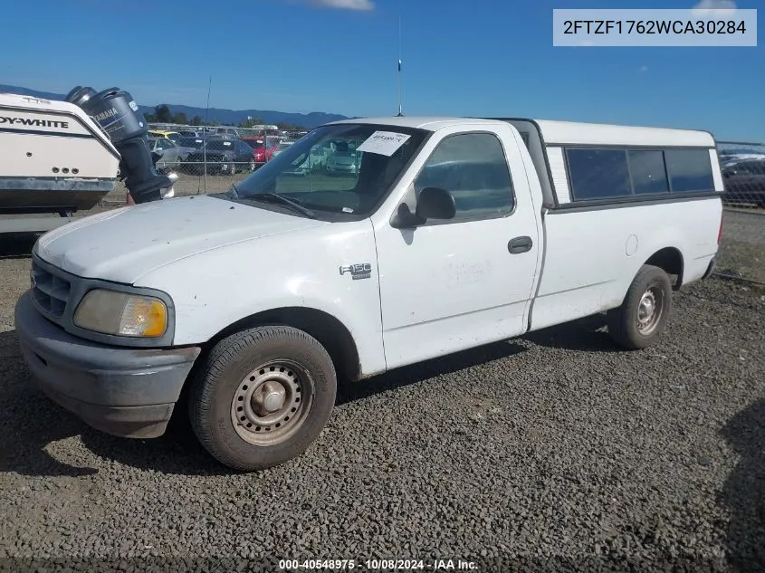 1998 Ford F-150 Lariat/Standard/Xl/Xlt VIN: 2FTZF1762WCA30284 Lot: 40548975