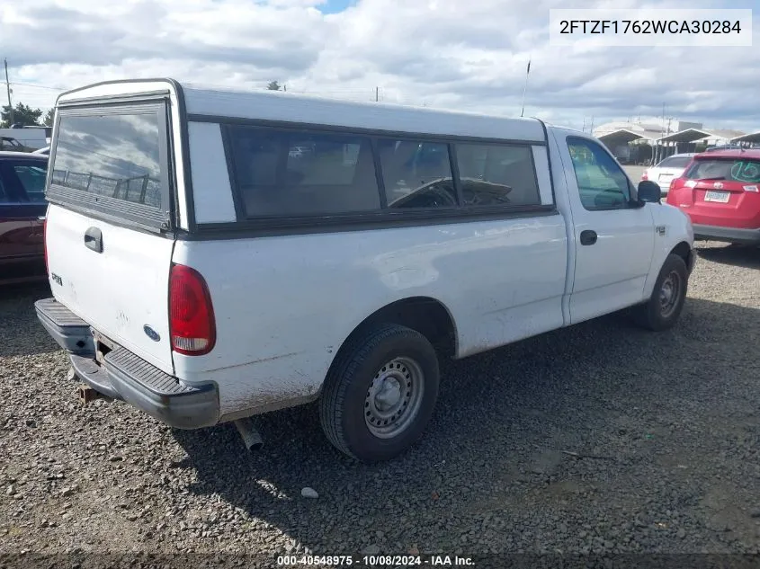 1998 Ford F-150 Lariat/Standard/Xl/Xlt VIN: 2FTZF1762WCA30284 Lot: 40548975