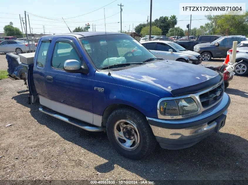 1998 Ford F-150 Standard/Xl/Xlt VIN: 1FTZX1720WNB71004 Lot: 40553935