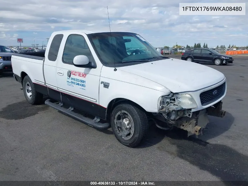 1998 Ford F-150 Lariat/Standard/Xl/Xlt VIN: 1FTDX1769WKA08480 Lot: 40636133