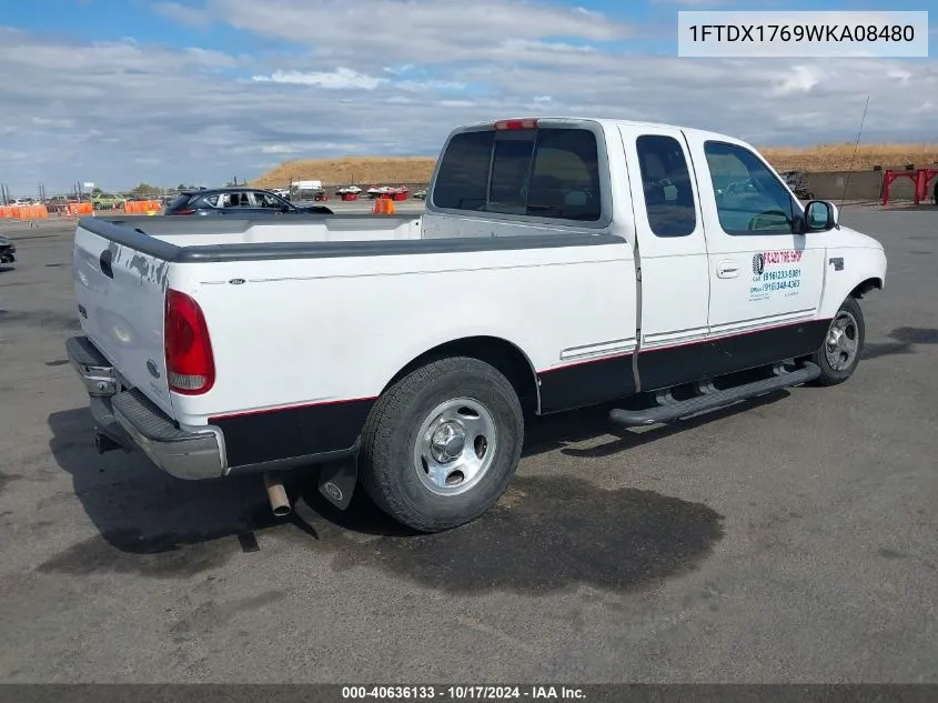 1998 Ford F-150 Lariat/Standard/Xl/Xlt VIN: 1FTDX1769WKA08480 Lot: 40636133