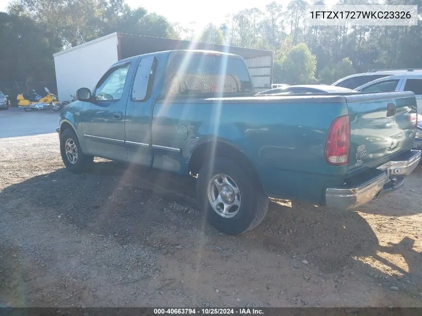 1998 Ford F-150 Standard/Xl/Xlt VIN: 1FTZX1727WKC23326 Lot: 40663794