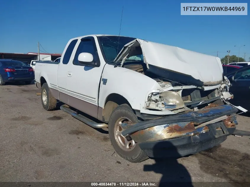 1FTZX17W0WKB44969 1998 Ford F-150 Lariat/Standard/Xl/Xlt