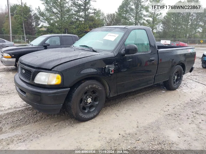 1998 Ford F-150 Lariat/Standard/Xl/Xlt VIN: 1FTYF1768WNC23867 Lot: 40903936