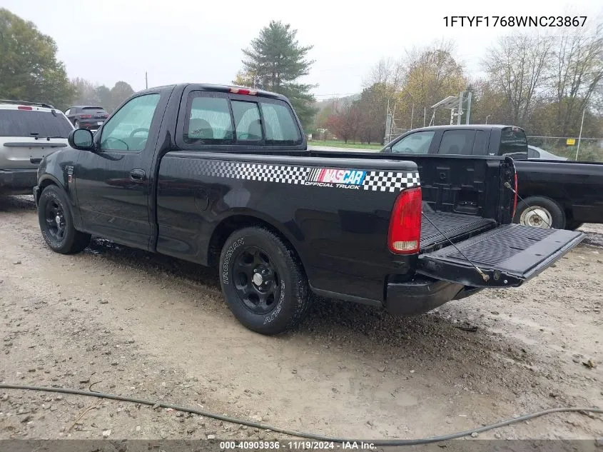 1998 Ford F-150 Lariat/Standard/Xl/Xlt VIN: 1FTYF1768WNC23867 Lot: 40903936