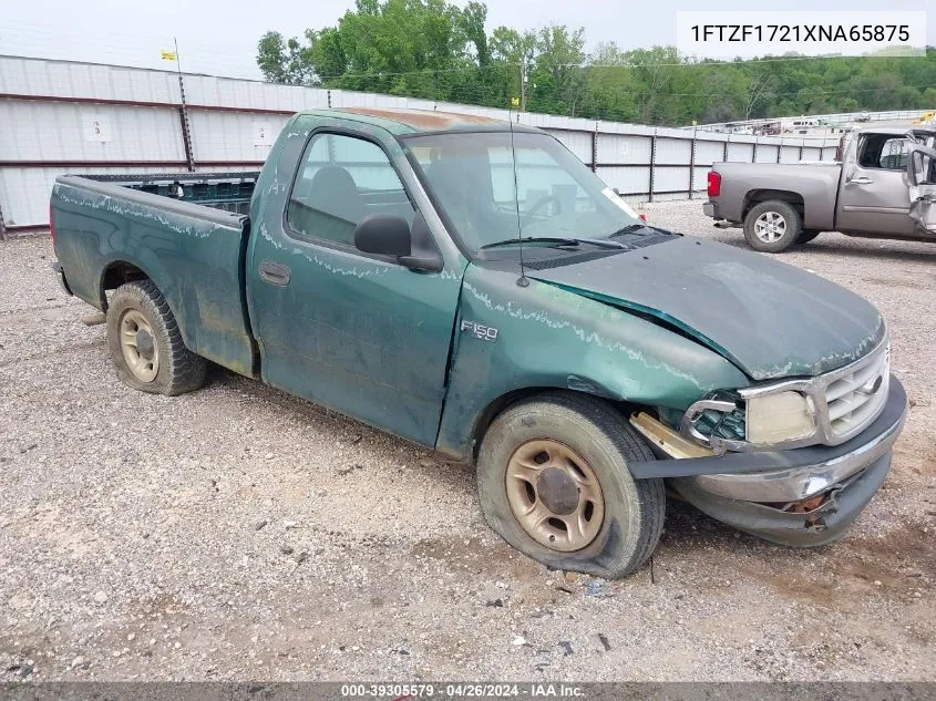 1FTZF1721XNA65875 1999 Ford F-150 Work Series/Xl/Xlt