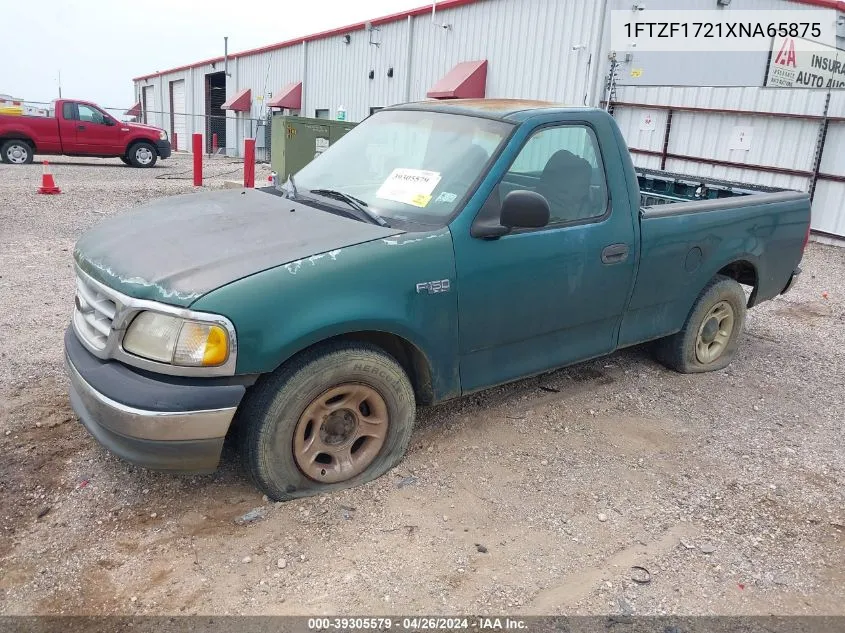 1FTZF1721XNA65875 1999 Ford F-150 Work Series/Xl/Xlt