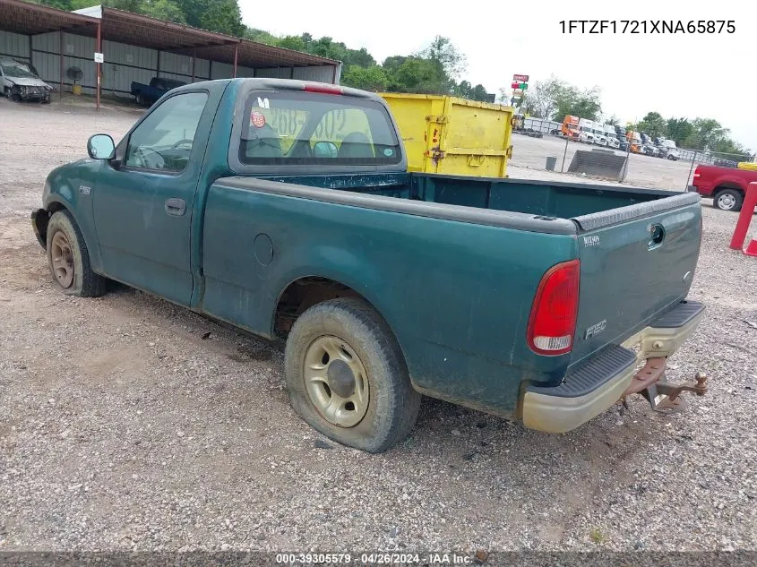 1FTZF1721XNA65875 1999 Ford F-150 Work Series/Xl/Xlt