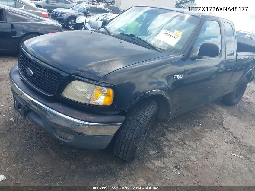 1999 Ford F-150 Work Series/Xl/Xlt VIN: 1FTZX1726XNA48177 Lot: 39938552