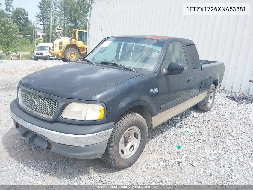 1999 Ford F-150 Work Series/Xl/Xlt VIN: 1FTZX1726XNA53881 Lot: 39953844