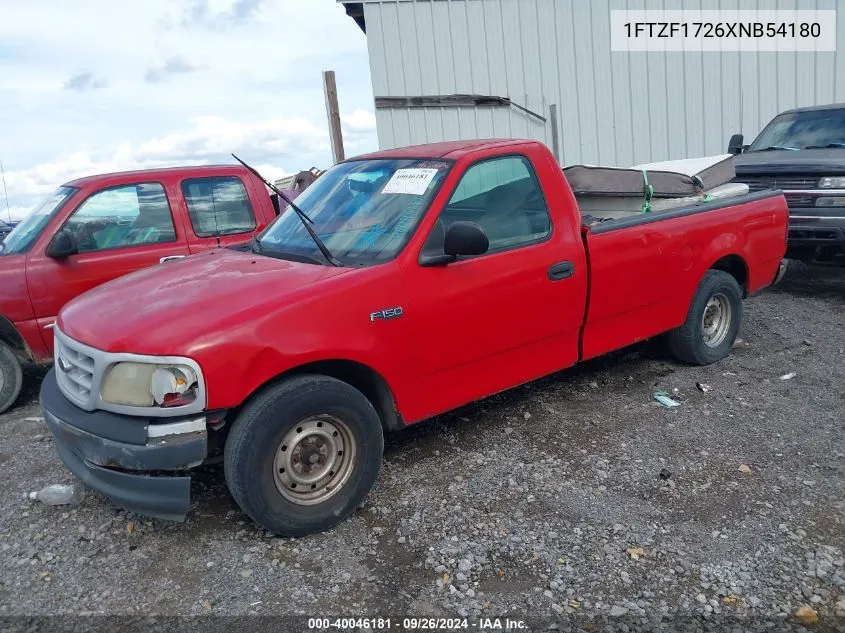 1999 Ford F-150 Work Series/Xl/Xlt VIN: 1FTZF1726XNB54180 Lot: 40046181