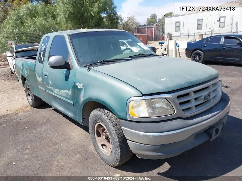 1999 Ford F-150 Work Series/Xl/Xlt VIN: 1FTZX1724XKA73418 Lot: 40316491