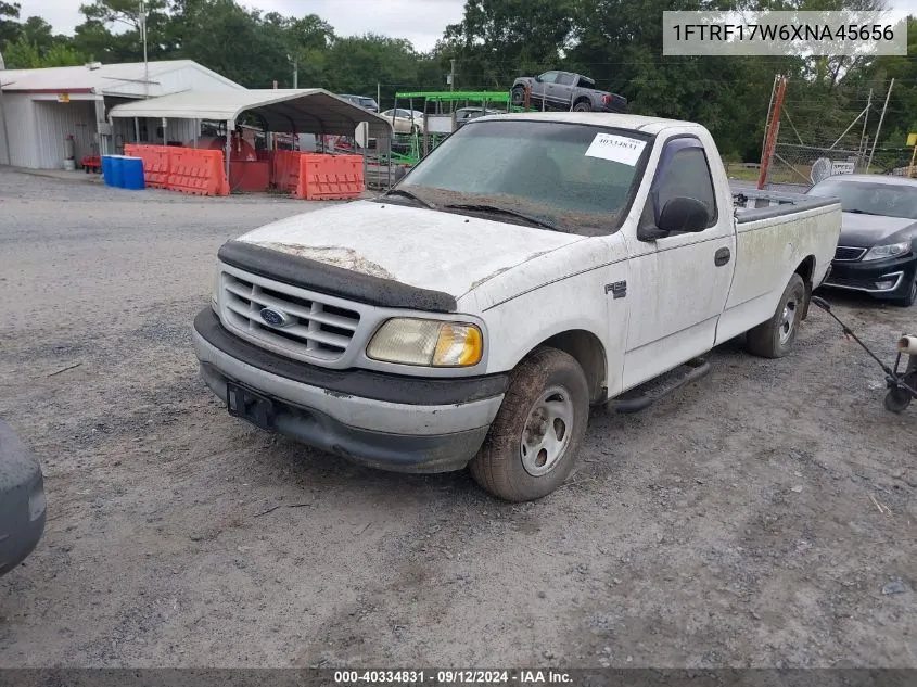 1FTRF17W6XNA45656 1999 Ford F-150 Lariat/Work Series/Xl/Xlt