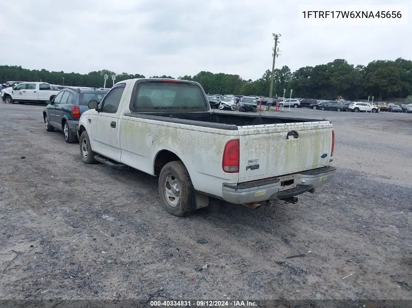 1999 Ford F-150 Lariat/Work Series/Xl/Xlt VIN: 1FTRF17W6XNA45656 Lot: 40334831