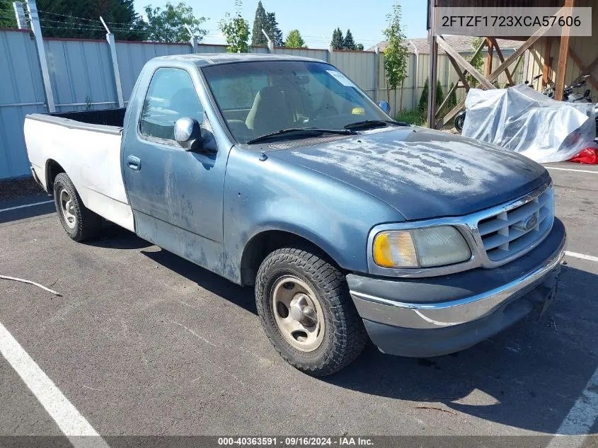 1999 Ford F-150 Work Series/Xl/Xlt VIN: 2FTZF1723XCA57606 Lot: 40363591