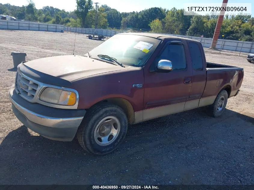 1999 Ford F-150 Work Series/Xl/Xlt VIN: 1FTZX1729XNB09604 Lot: 40436950