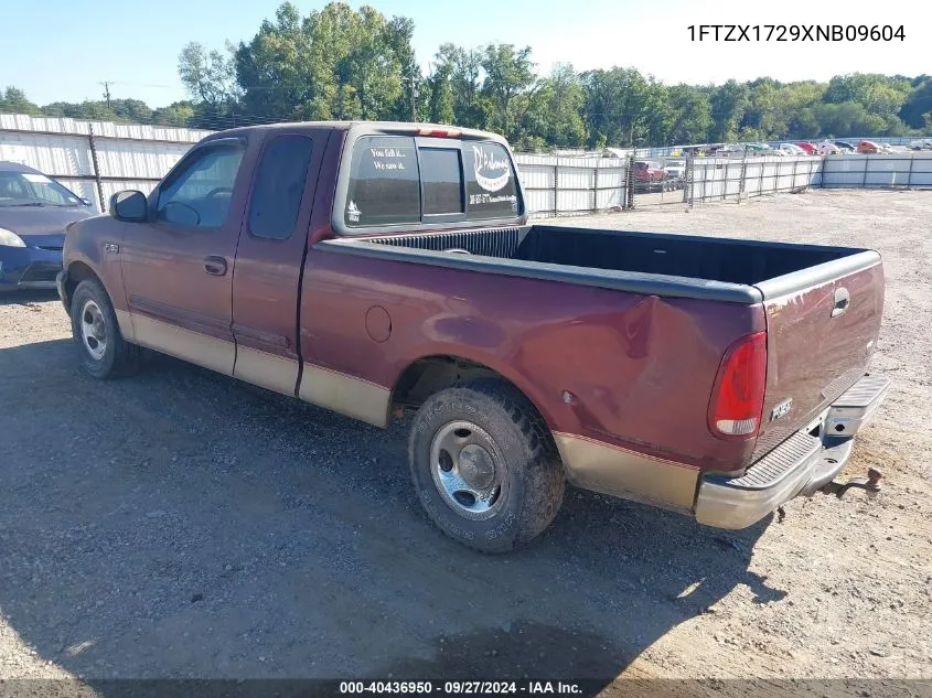 1999 Ford F-150 Work Series/Xl/Xlt VIN: 1FTZX1729XNB09604 Lot: 40436950