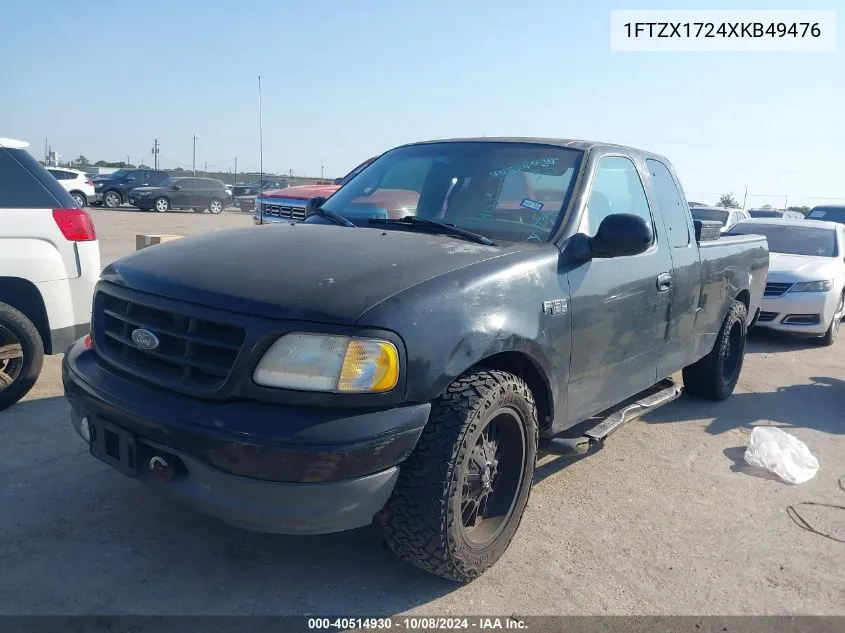 1999 Ford F-150 Work Series/Xl/Xlt VIN: 1FTZX1724XKB49476 Lot: 40514930