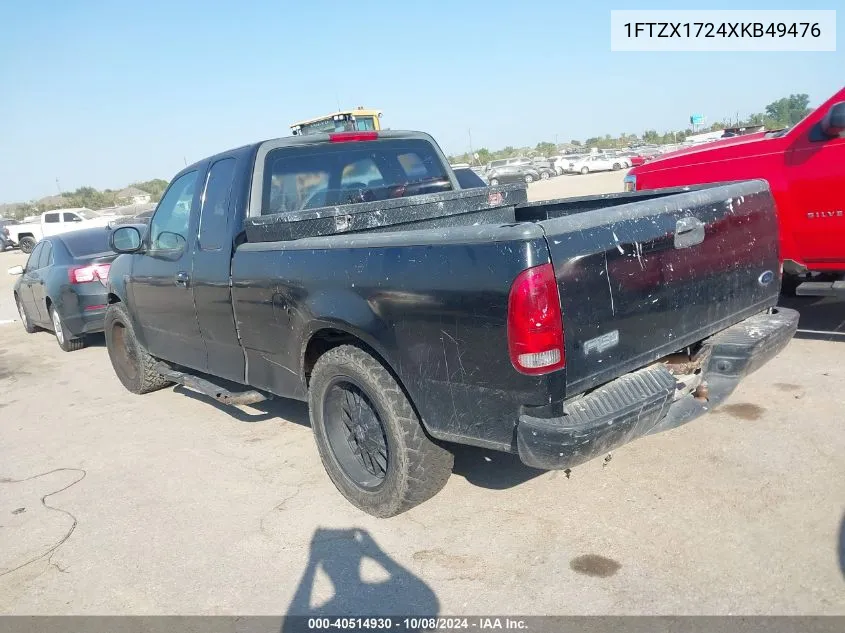 1999 Ford F-150 Work Series/Xl/Xlt VIN: 1FTZX1724XKB49476 Lot: 40514930