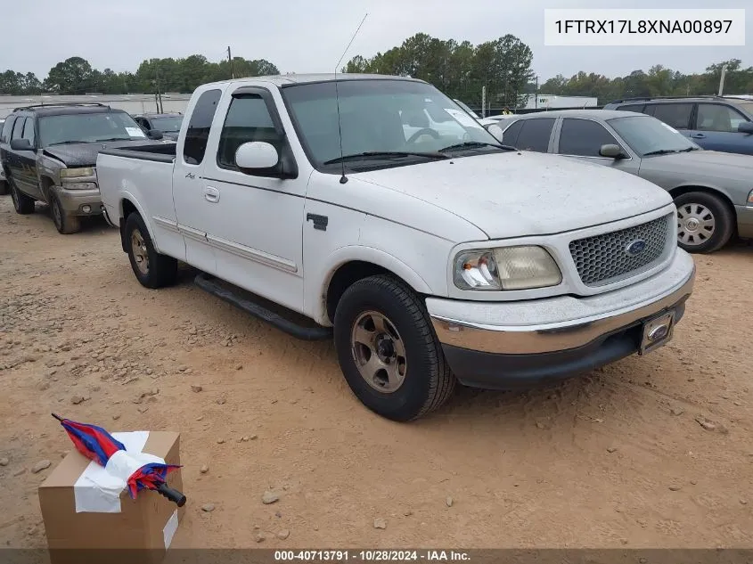 1999 Ford F-150 Lariat/Xl/Xlt VIN: 1FTRX17L8XNA00897 Lot: 40713791