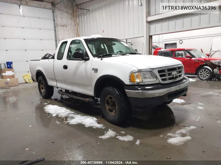 1999 Ford F-150 Lariat/Work Series/Xl/Xlt VIN: 1FTRX18W0XNA36396 Lot: 40730999