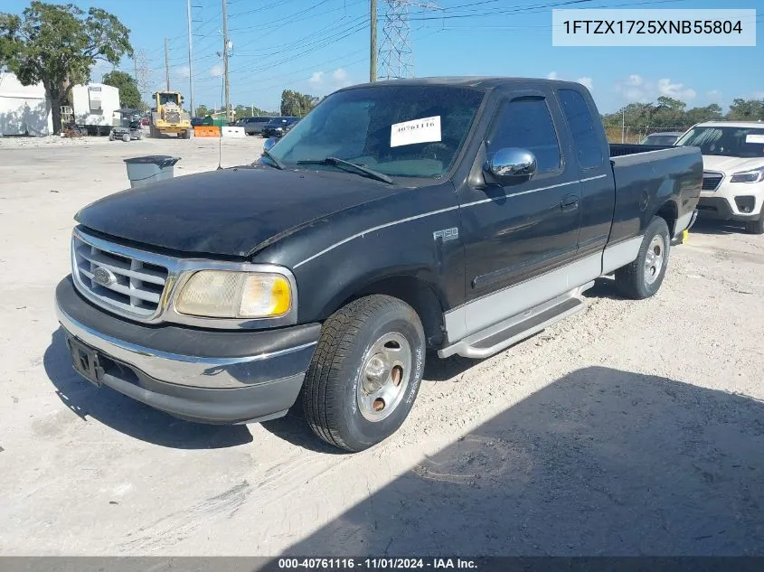 1999 Ford F-150 Work Series/Xl/Xlt VIN: 1FTZX1725XNB55804 Lot: 40761116