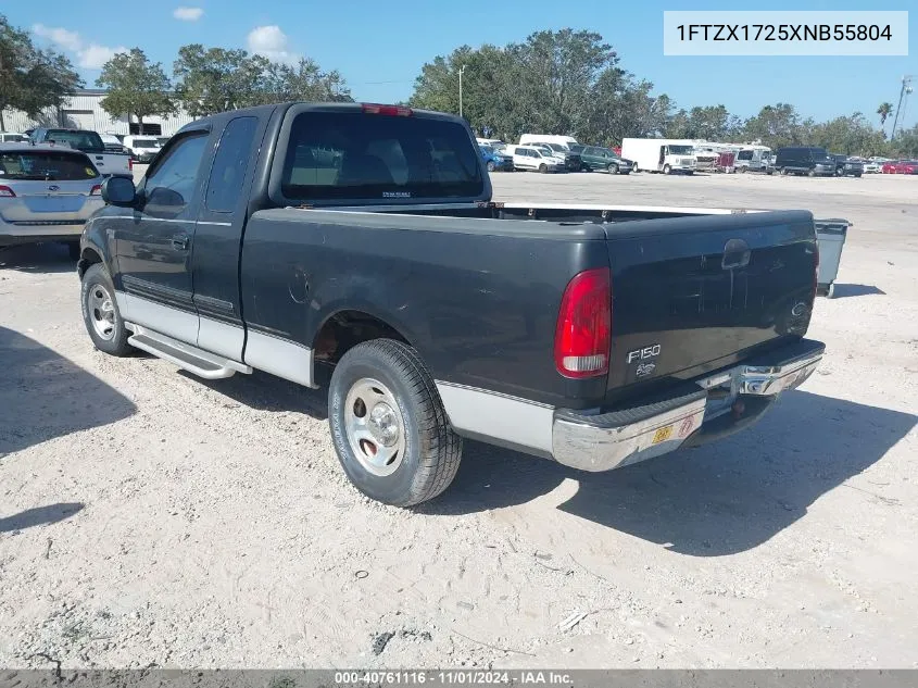 1999 Ford F-150 Work Series/Xl/Xlt VIN: 1FTZX1725XNB55804 Lot: 40761116