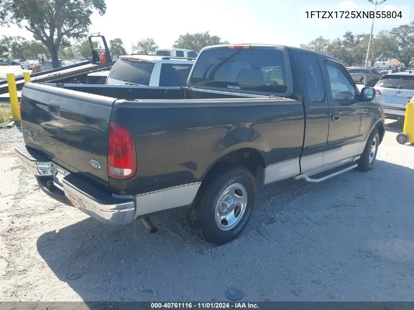 1999 Ford F-150 Work Series/Xl/Xlt VIN: 1FTZX1725XNB55804 Lot: 40761116