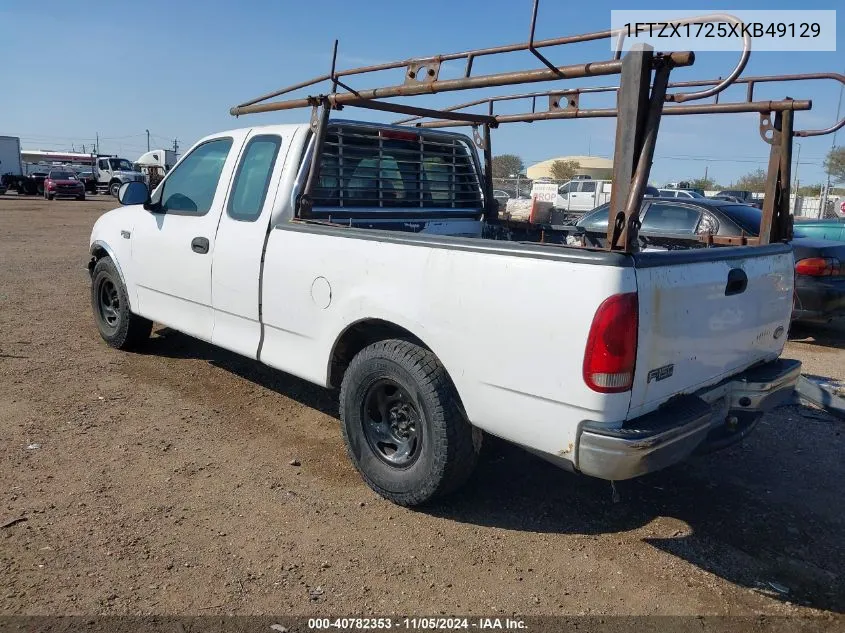 1999 Ford F-150 Work Series/Xl/Xlt VIN: 1FTZX1725XKB49129 Lot: 40782353