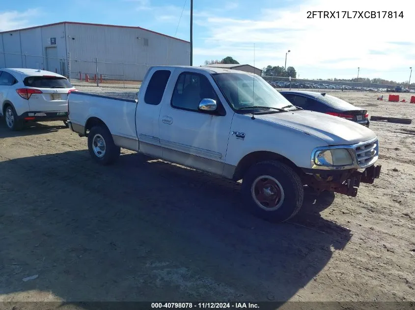 2FTRX17L7XCB17814 1999 Ford F-150 Lariat/Work Series/Xl/Xlt