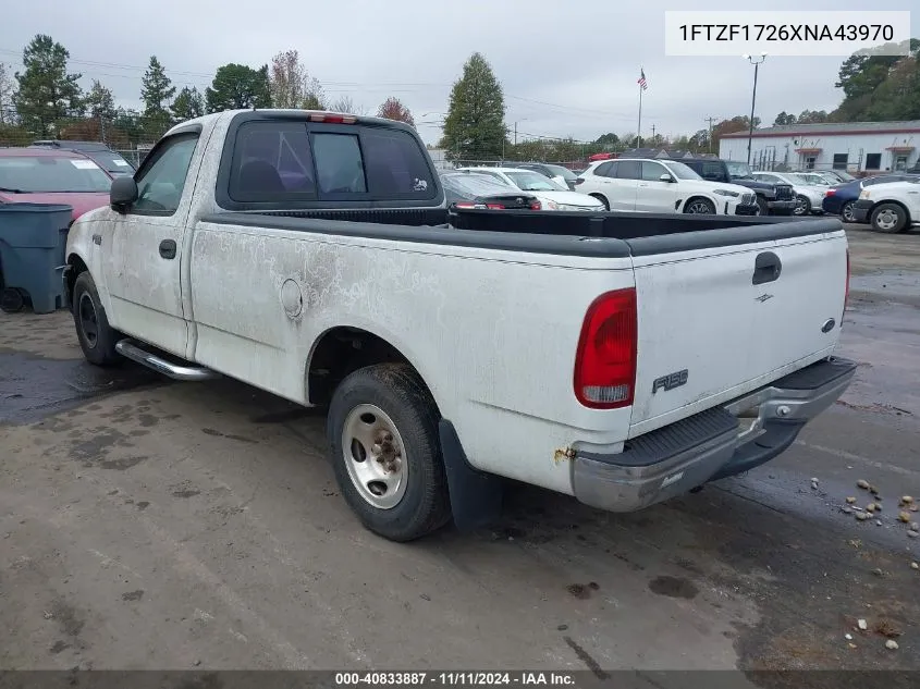 1999 Ford F-150 Work Series/Xl/Xlt VIN: 1FTZF1726XNA43970 Lot: 40833887