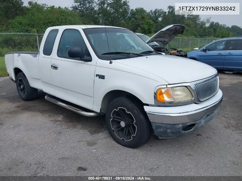 2000 Ford F-150 Work Series/Xl/Xlt VIN: 1FTZX1729YNB33242 Lot: 40179831