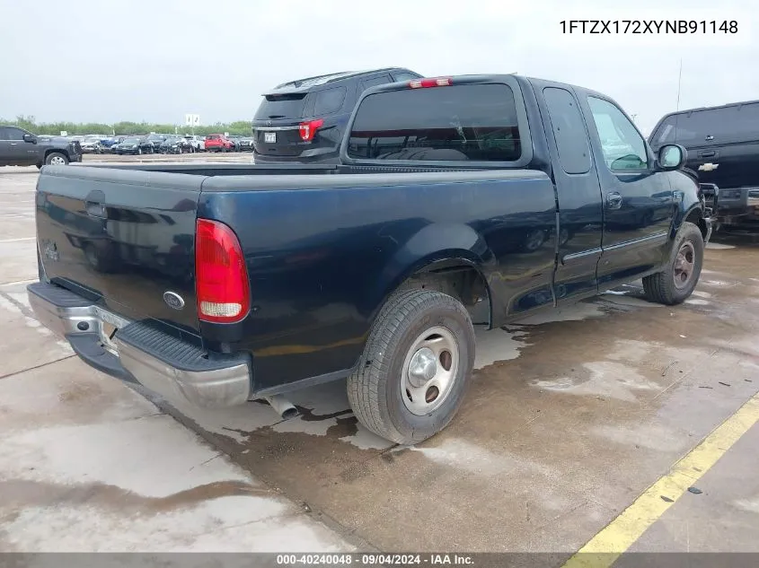 1FTZX172XYNB91148 2000 Ford F150