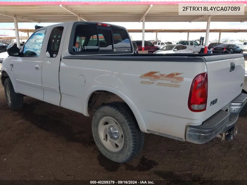 2FTRX18L4YCA07089 2000 Ford F-150