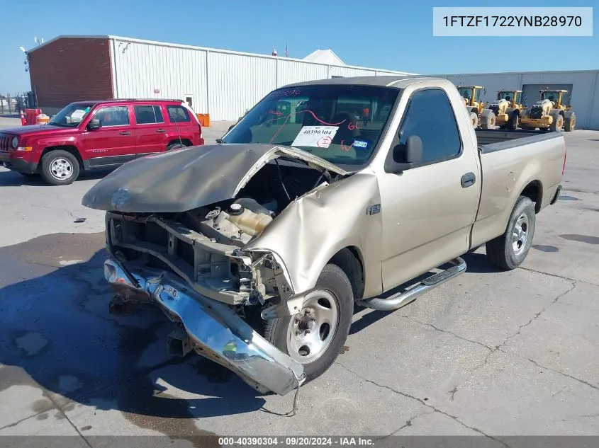 2000 Ford F-150 Work Series/Xl/Xlt VIN: 1FTZF1722YNB28970 Lot: 40390304